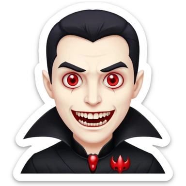Vampire sticker
