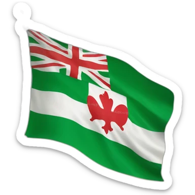 flag of prince edward island sticker