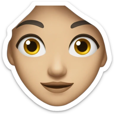 Rigole les larme au yeux sticker