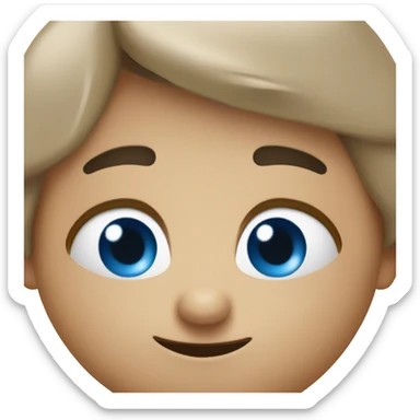 enamorado ojos azules sticker