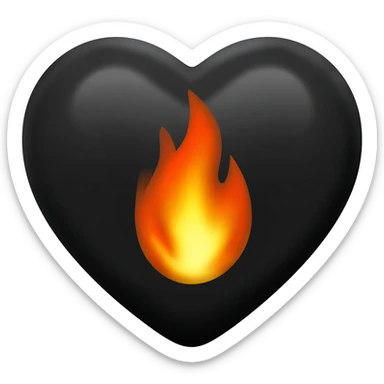 🖤🔥 sticker