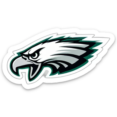 Nfl eagles sticker