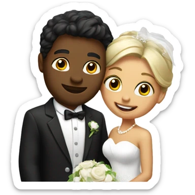 Wedding sticker