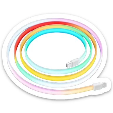 Custom LED light strips sticker