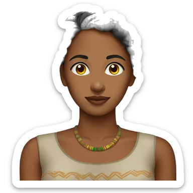Ethiopian women sticker