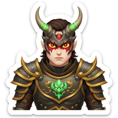 demon hunter sticker