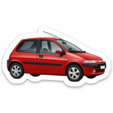 Citroën C2 1.1I red sticker