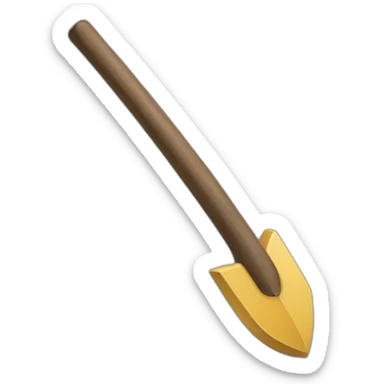 flecha indicando caida sticker