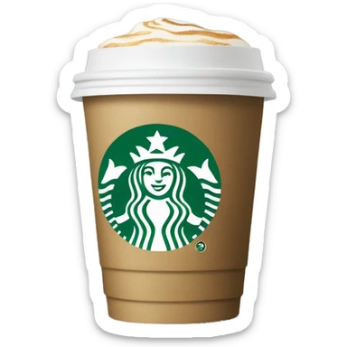 Starbucks coffee sticker
