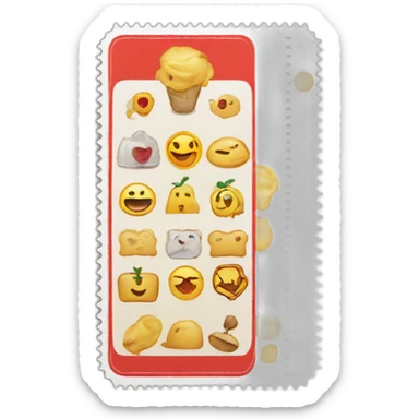 stamp loyalty card sticker