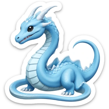Amaura-Dragonair-Pokémon (full body) sticker