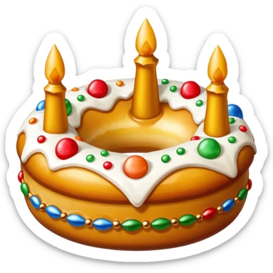 roscon de reyes DE ESPAÑA  sticker