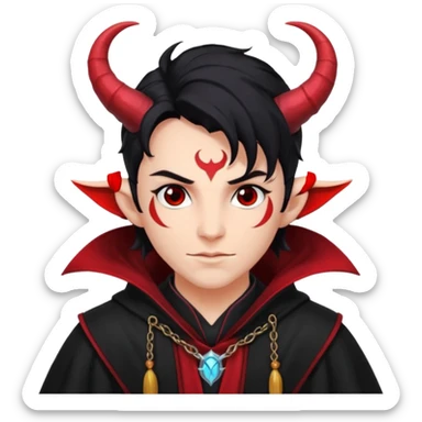 warlock thiefling  sticker