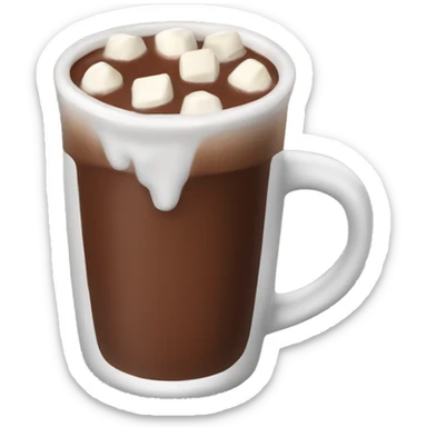 Hot chocolate  sticker