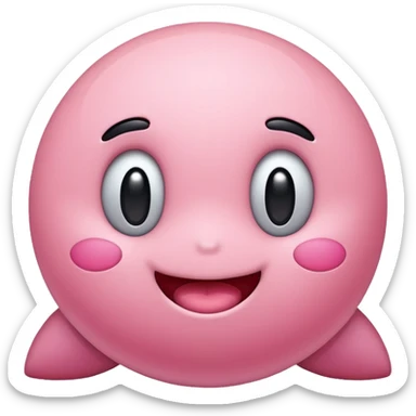 Kirby sticker