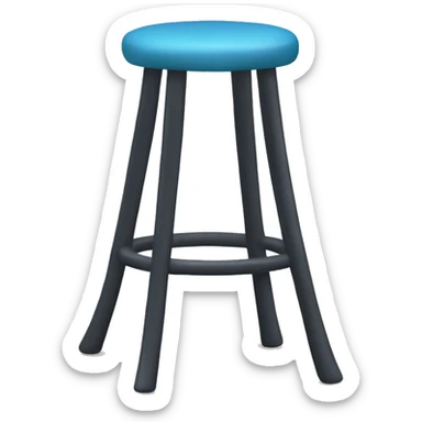 Monster barstool sticker