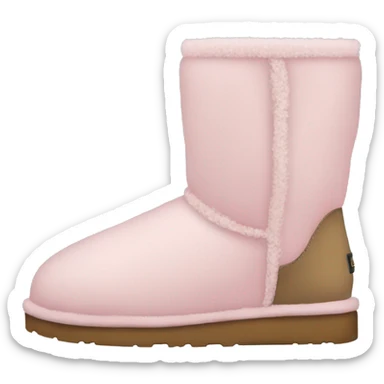 Uggs rose pale sticker