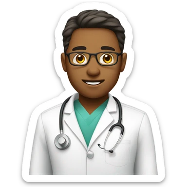 Medical student sticker