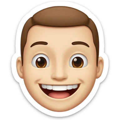 Grosse tête grosse bouche  sticker