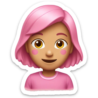 Corazón rosado pastel  sticker