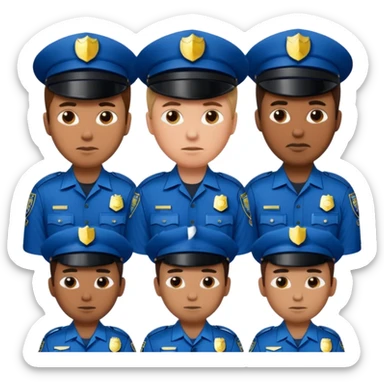 Survey cops sticker