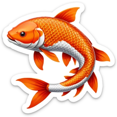 Koi sticker