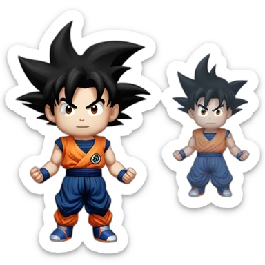 son goku ultra instinct sticker