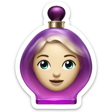 Marly Delina perfume bottle  sticker