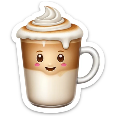 Latte sticker