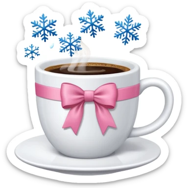 🎀☕❄️ sticker