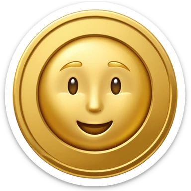 zrób logo emoji pieniążka 512x512, z przezroczystym tłem sticker