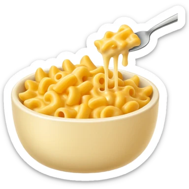 macaroni and cheese sticker