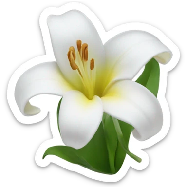 bíla lilie  sticker