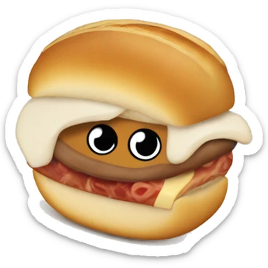 Choripan argentino , comida argentina  sticker