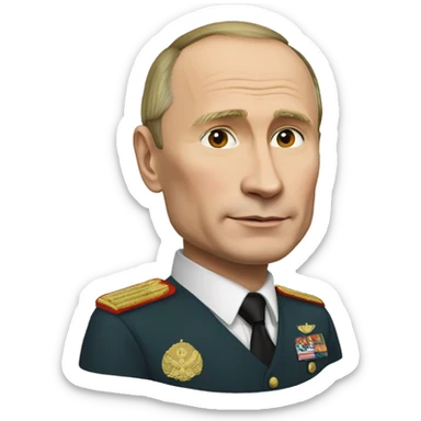 If Vladimir Putin was from America sticker