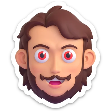 POG face Viego from League of Legends sticker