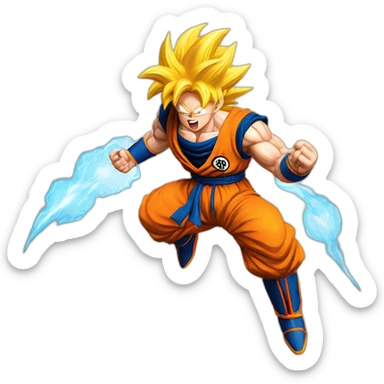 Super Saiyan Goku sticker