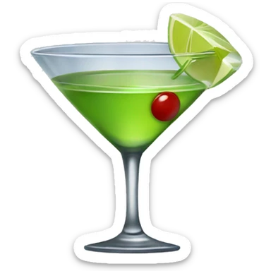 Martini expresó sticker