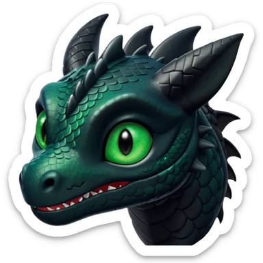 How to train your dragon toothless sticker