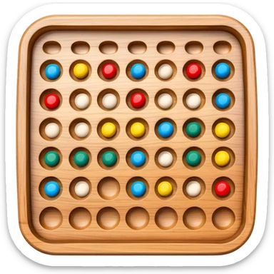 Classic Mancala board sticker