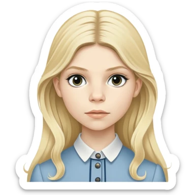 Clemence Poesy is Fleur Delacour in harry potter sticker
