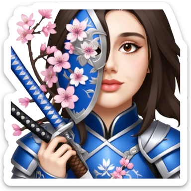 Samurai Warrior sticker