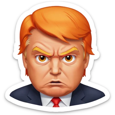 Trump Dickhead sticker