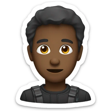 Une personne qui tombe par terre  sticker