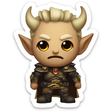  Diablo con antiparras  sticker