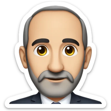 Armenian prime minister Nikol Pashinyan sticker