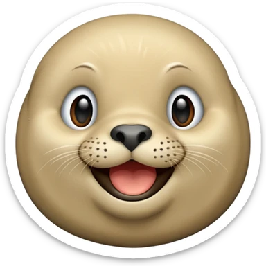 Seal laugh sticker