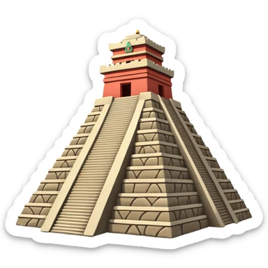 Temple of Kukulcan sticker