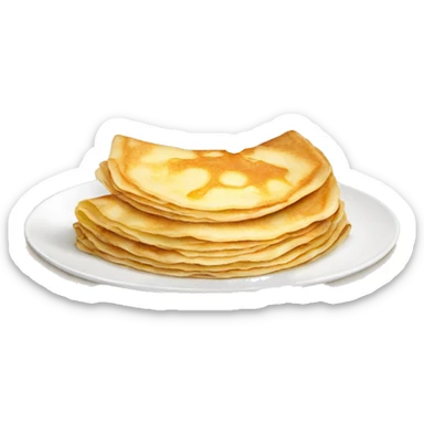 crêpes sticker