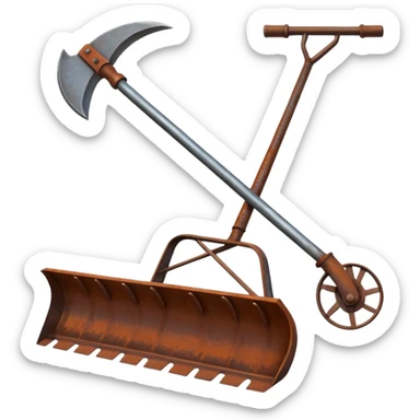 anticent plow sticker